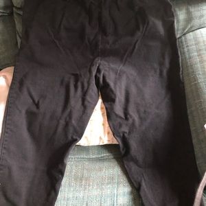 Pull On/Elastic Black Jeans/Pants